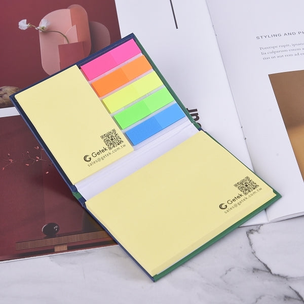 三合一硬殼精裝便利貼