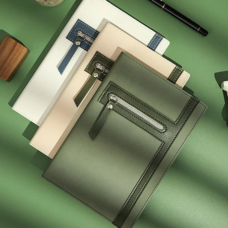 A5拉鍊收納筆記本
