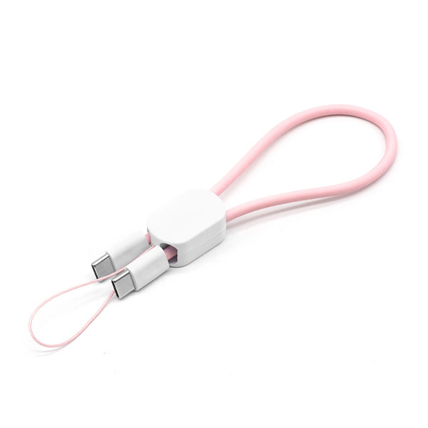 三合一鑰匙圈可傳輸USB充電線-可手機互充