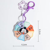 旋轉壓克力鑰匙圈