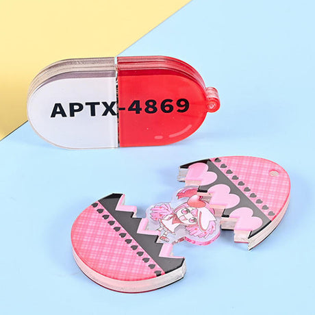 壓克力抽拉鑰匙圈