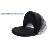 靠背折疊沙灘椅