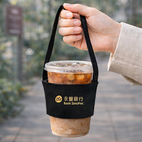 黑色杯套