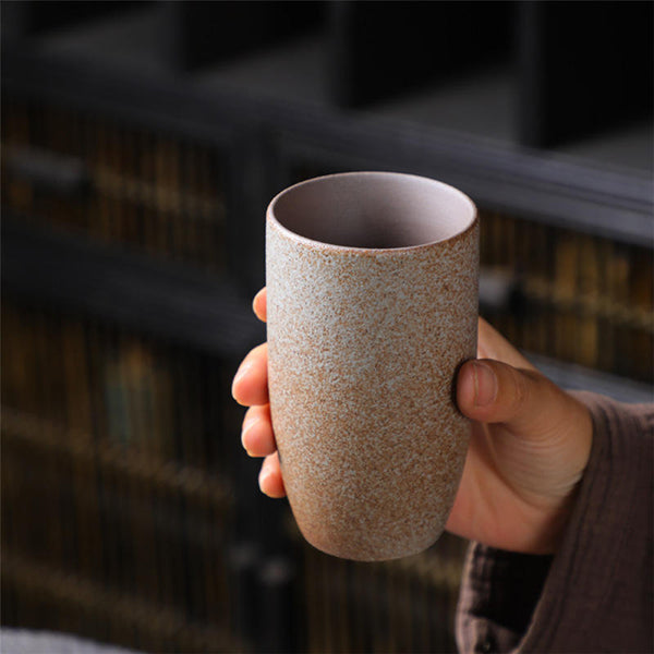 粗陶咖啡杯