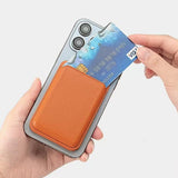 磁吸手機支架卡包