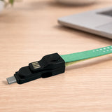 識別證帶充電線