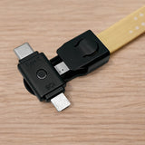 識別證帶充電線