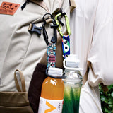 背包登山扣水瓶繩