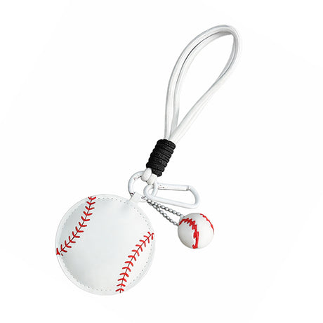 棒球.足球.籃球皮革鑰匙圈