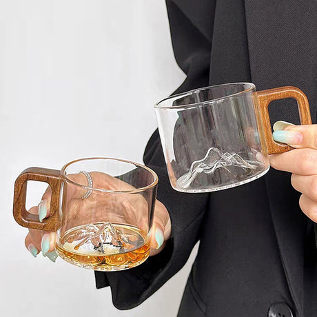 觀山高硼硅玻璃杯