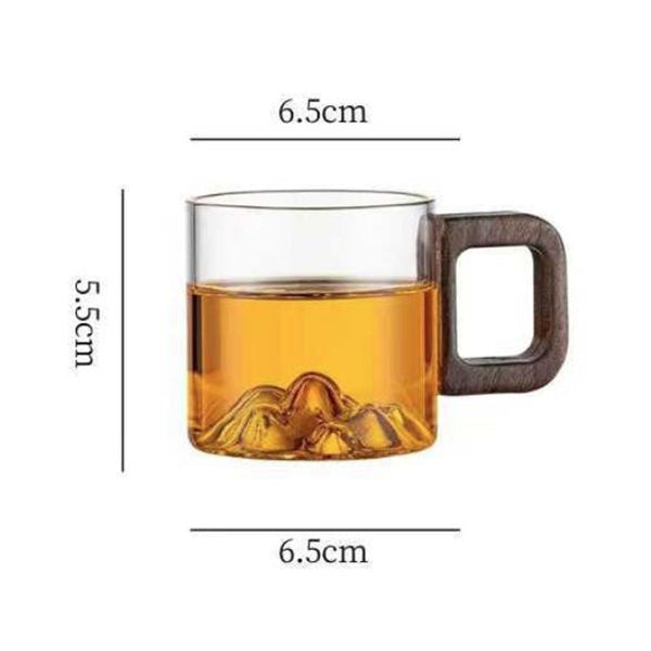觀山高硼硅玻璃杯