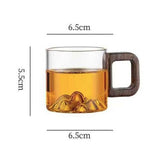 觀山高硼硅玻璃杯