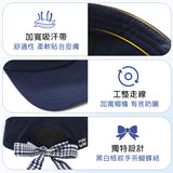 蝴蝶結綁帶棒球帽