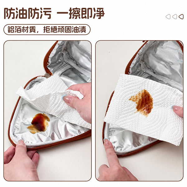 三角形手提零食便當包保冷袋