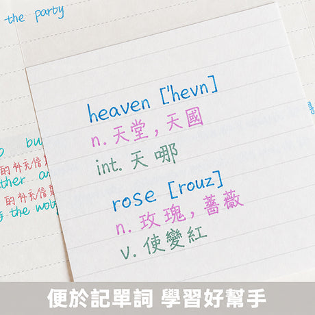 三合一透明可折疊擴充便利貼