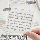 透明可折疊擴充便利貼