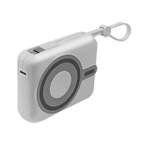 磁吸無線充自帶線行動電源