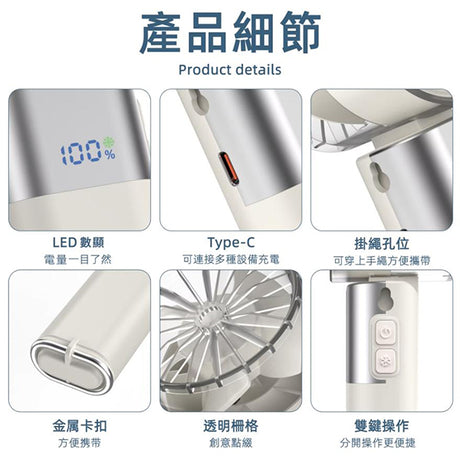 固態防爆折疊風扇