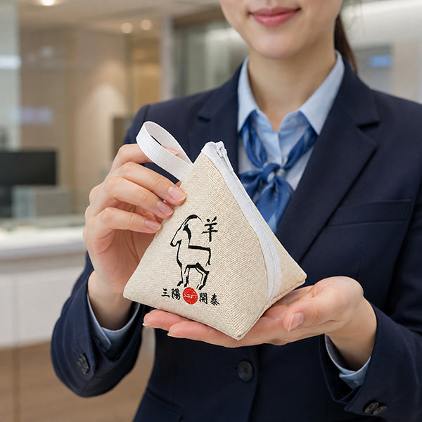 立體三角零錢包