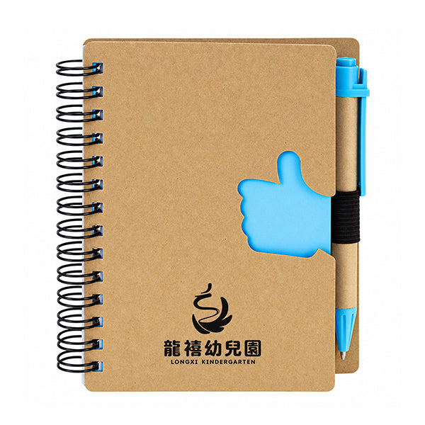 附筆環保線圈筆記本