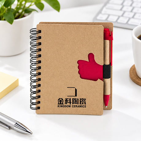 附筆環保線圈筆記本