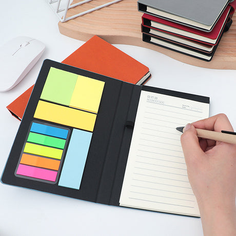 4合1高質感兩折磁吸便利貼套組