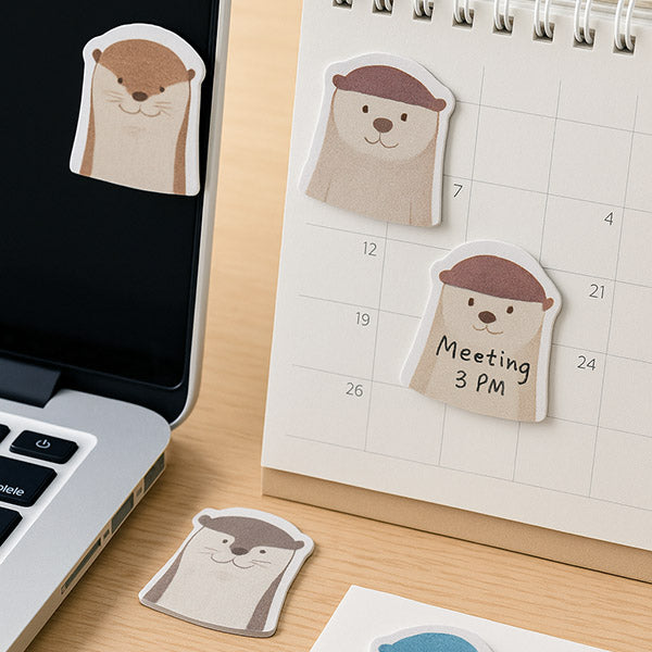 底板便利貼-12x12cm-背卡雙面彩印/內頁彩印(30張)