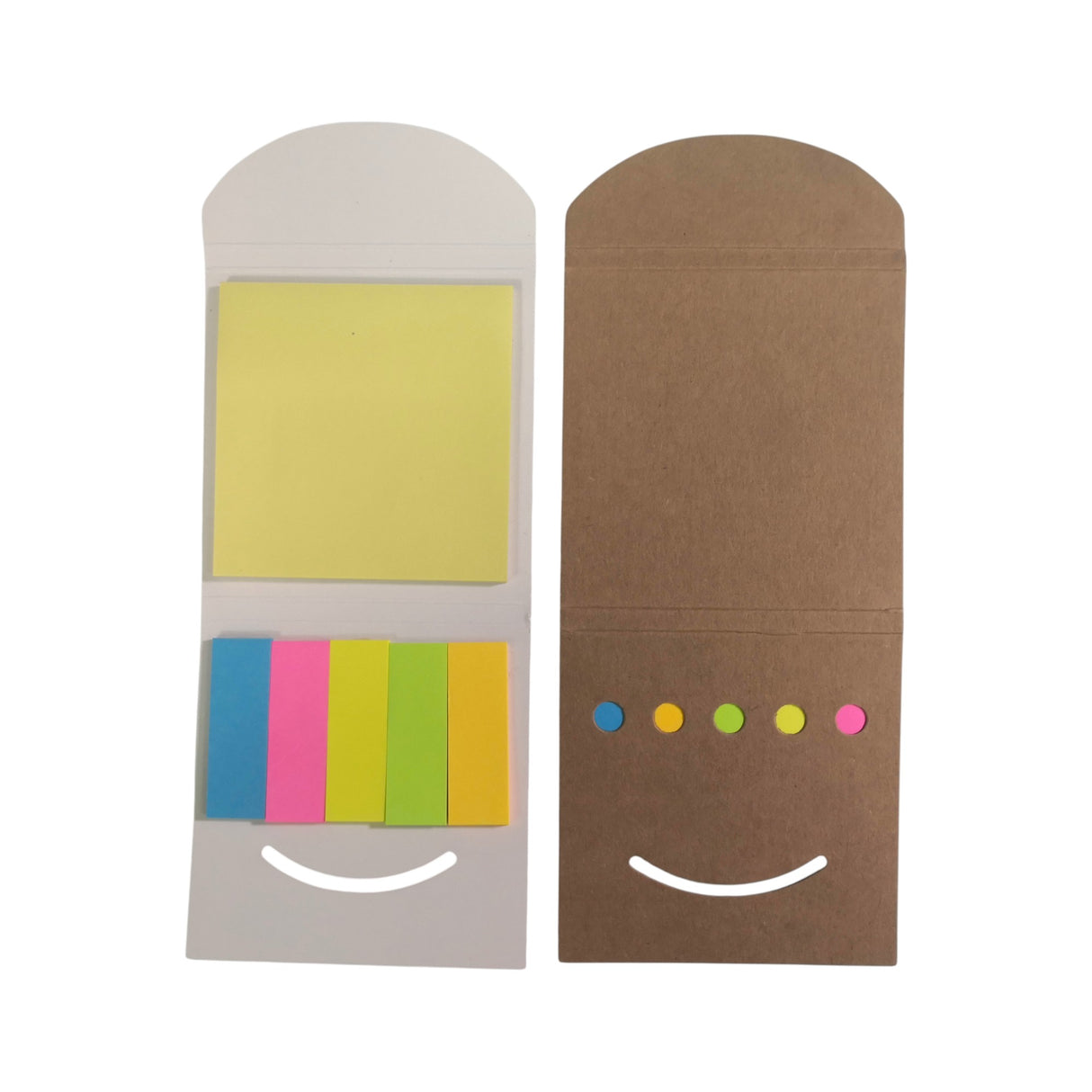 二合一笑臉造型迷你便利貼