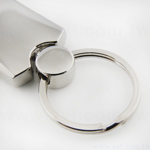 皮製隨身碟-鑰匙圈禮贈品USB-金屬皮環革材質隨身碟-客製隨身碟容量-採購訂製印刷推薦禮品