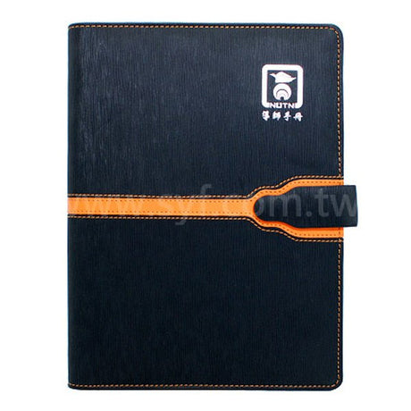 時尚撞色工商日誌-磁扣式活頁筆記本-可訂製內頁及客製化加印LOGO