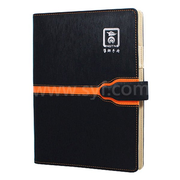 時尚撞色工商日誌-磁扣式活頁筆記本-可訂製內頁及客製化加印LOGO