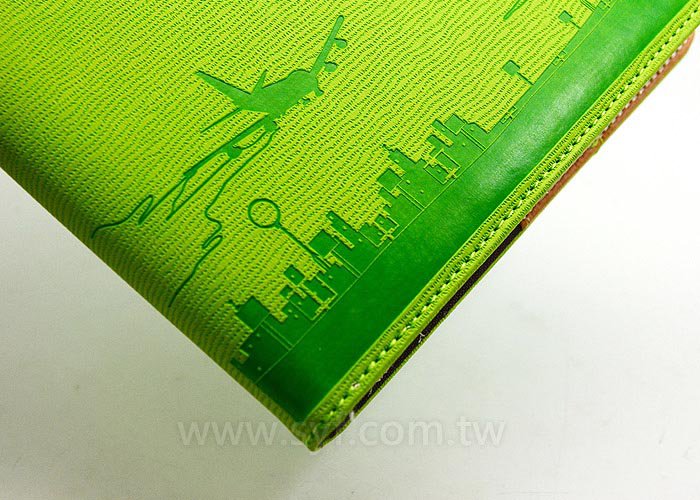 個性亮彩工商日誌-繩扣平裝萬用手冊-可訂製內頁及客製化加印LOGO