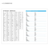 2025-25K工商日誌內頁左三右四式-可客製化內頁及印LOGO