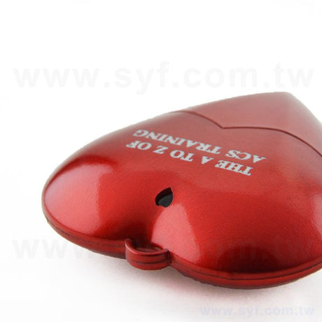 隨身碟-塑膠禮贈品吊飾USB-心型造型隨身碟-客製隨身碟容量-採購訂製印刷推薦禮品