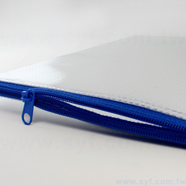 拉鍊袋-PVC網格-單面單色印刷