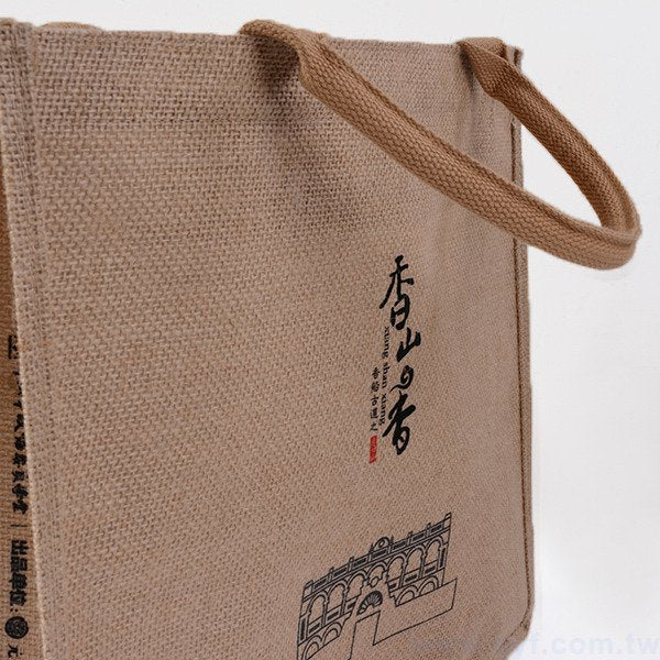 雙色麻布袋印刷-立體袋