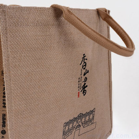 雙色麻布袋印刷-立體袋