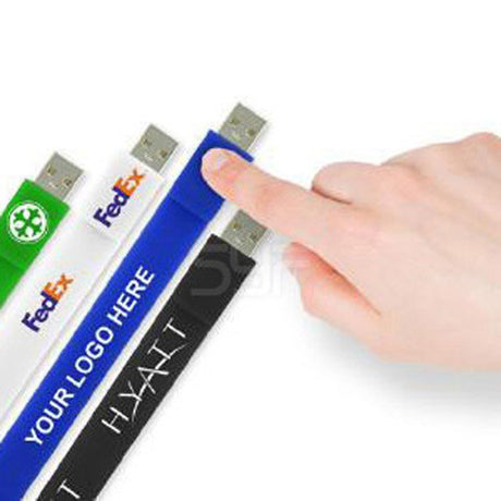 隨身碟-環保USB禮贈品-手環造型隨身碟-客製隨身碟容量-採購訂製印刷推薦禮品