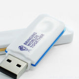 隨身碟-環保禮贈品開蓋USB-商務塑膠隨身碟-客製隨身碟容量-採購訂製印刷推薦禮品