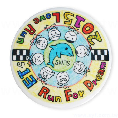 圓形胸章58mm-客製化徽章