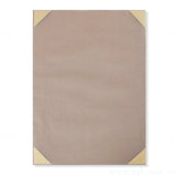 極簡風格左翻證書夾-牛皮紙材質無印刷-畢業禮物首選