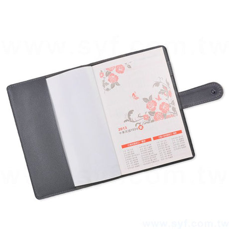 精緻簡約工商日誌-磁扣式平裝萬用手冊-可訂製內頁及客製化加印LOGO