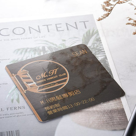 創意造型名片-正方圓角-88x88mm名片製作-雙面彩色印刷-創意名片設計-多款名片材質可選