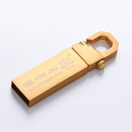 隨身碟-造型禮贈品-鎖頭金屬USB隨身碟-客製隨身碟容量-採購訂製印刷推薦禮品