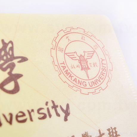 卷宗夾-磨砂材質-彩色印刷全白墨