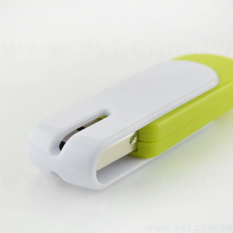 隨身碟-商務禮贈品旋轉USB-無毒塑膠隨身碟-客製隨身碟容量-採購訂製印刷推薦禮品