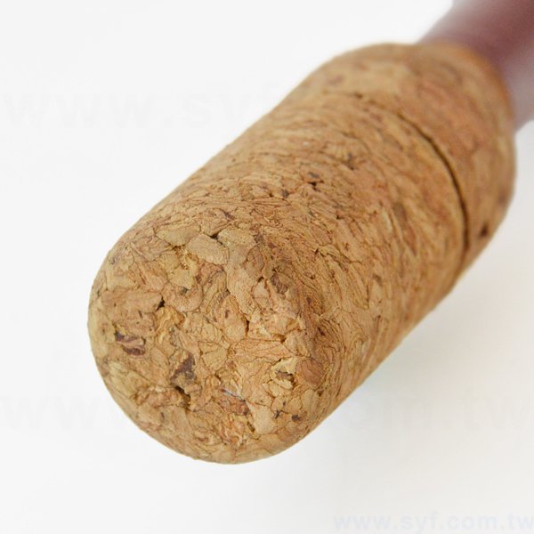 環保隨身碟-木製軟木塞禮贈品USB-酒瓶造型隨身碟-客製隨身碟容量-採購訂製印刷推薦禮品