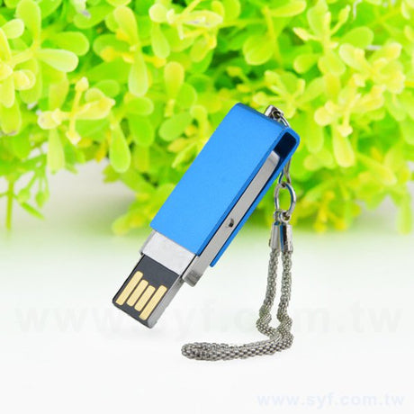 隨身碟-環保禮贈品-旋轉金屬USB隨身碟-客製隨身碟容量-採購批發製作推薦禮品