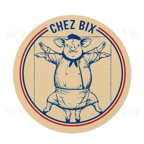 超黏銅版貼紙