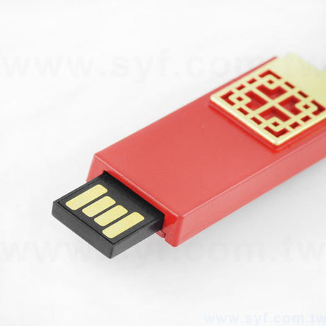 隨身碟-中國風窗花USB-陶瓷隨身碟印刷-客製隨身碟容量-採購推薦股東會贈品